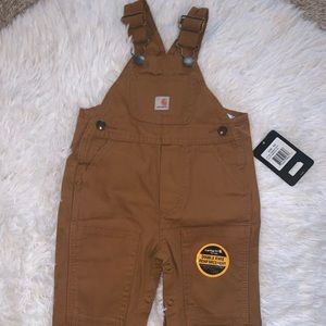 6m boy carhartt bibs nwt